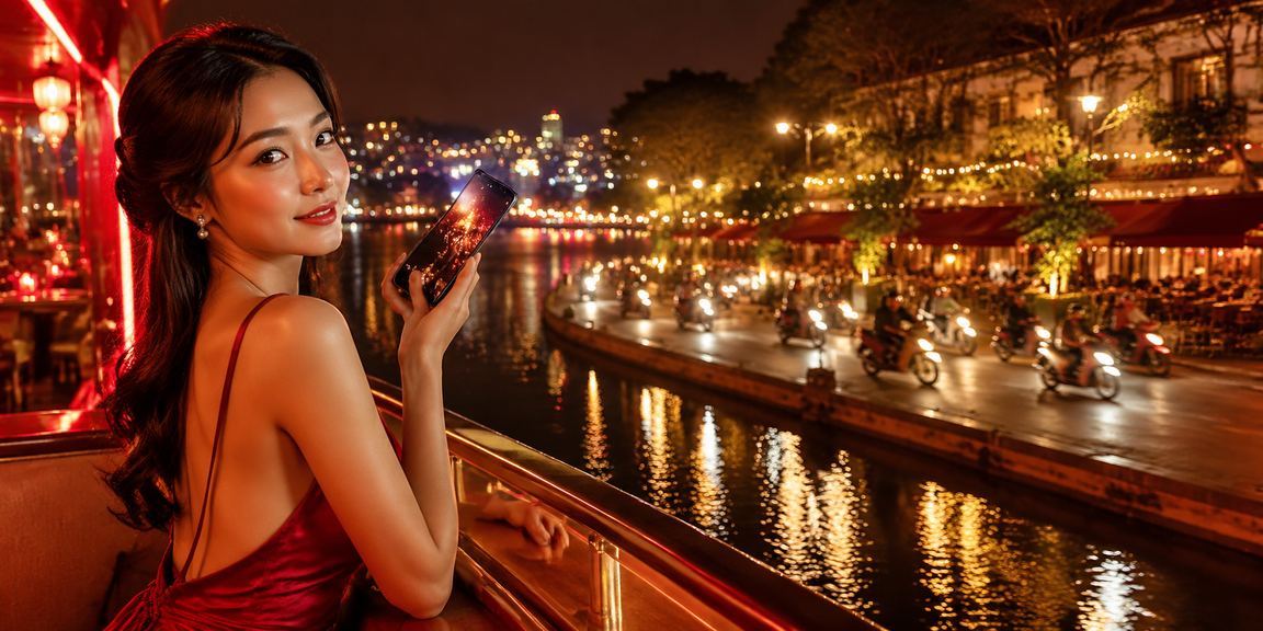 Người dùng Đà Lạt thưởng thức cà phê buổi sáng và chơi casino di động trong không khí se lạnh